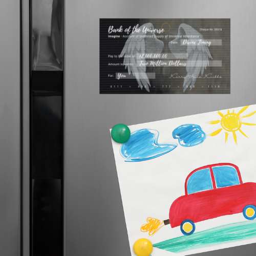 Bank of the Universe Fridge Magnet
